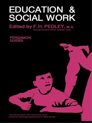 cover image of Education and Social Work